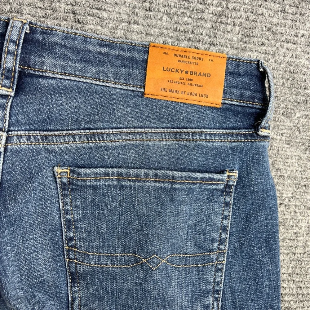 Lucky Brand Sweet Boot Ankle Jeans Womens 8 29 Medium Wash Stretch Bootcut Denim